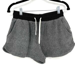 FEAT BlanketBlend Fleece Shorts Hazy Black Lounge Short Blanket Blend NWT Sz S